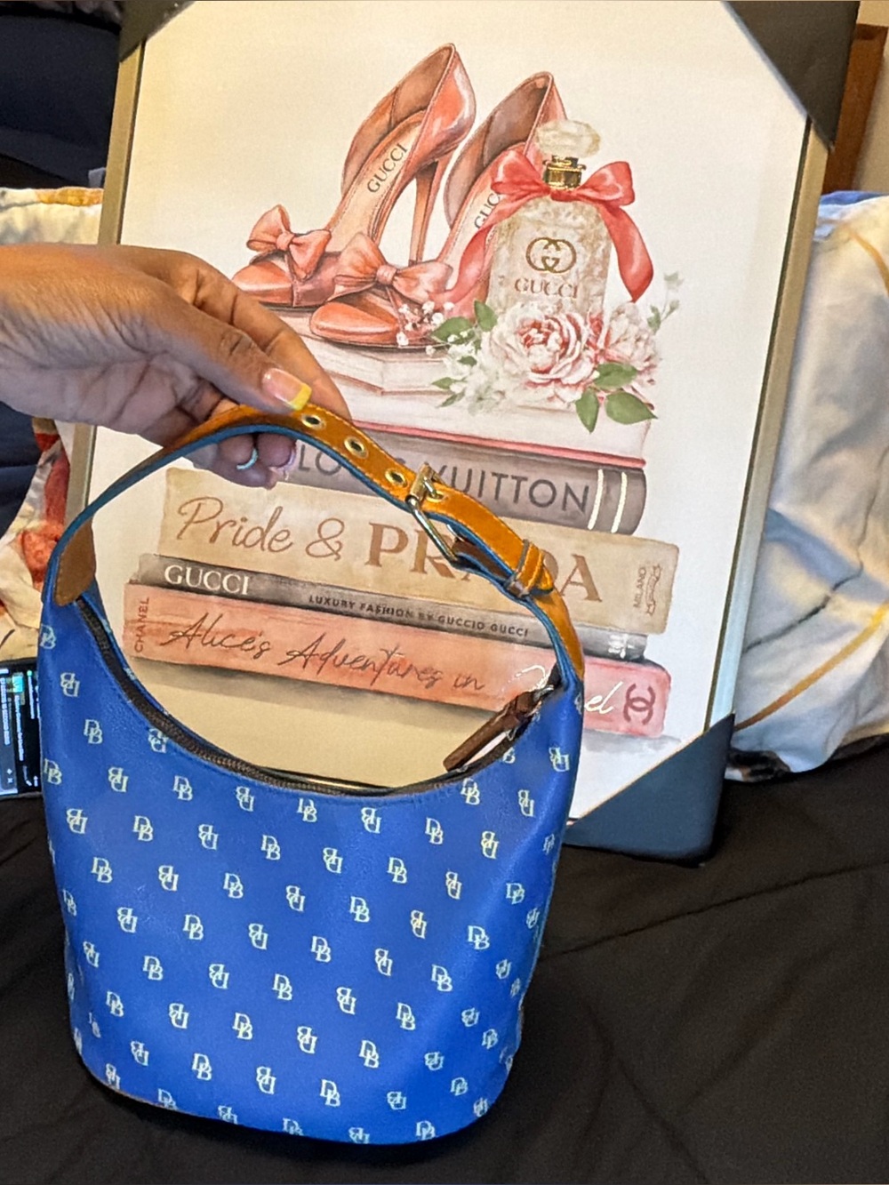 Dooney & Bourke monogram hobo bag